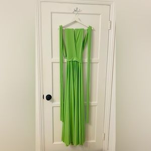 Green Convertible Dress.